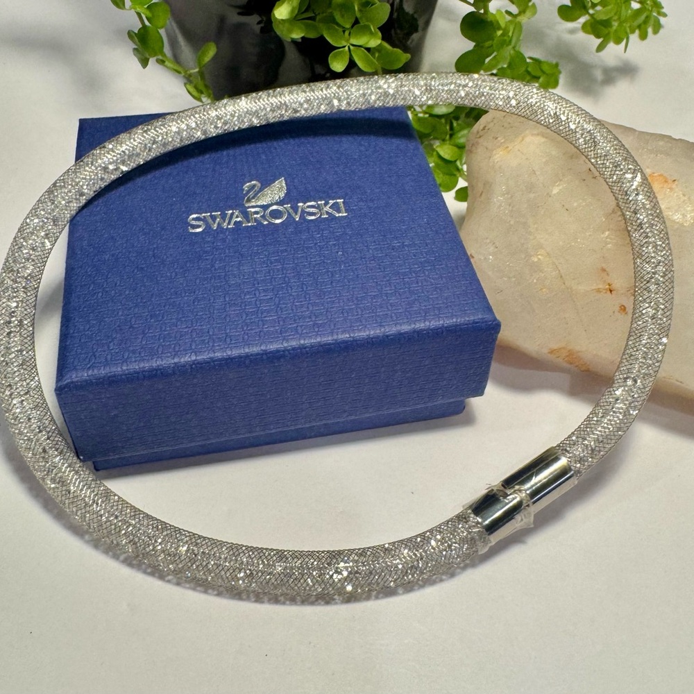 Swarovski Stardust Crystal Flexible Wrap Bracelet - Picture 2 of 14